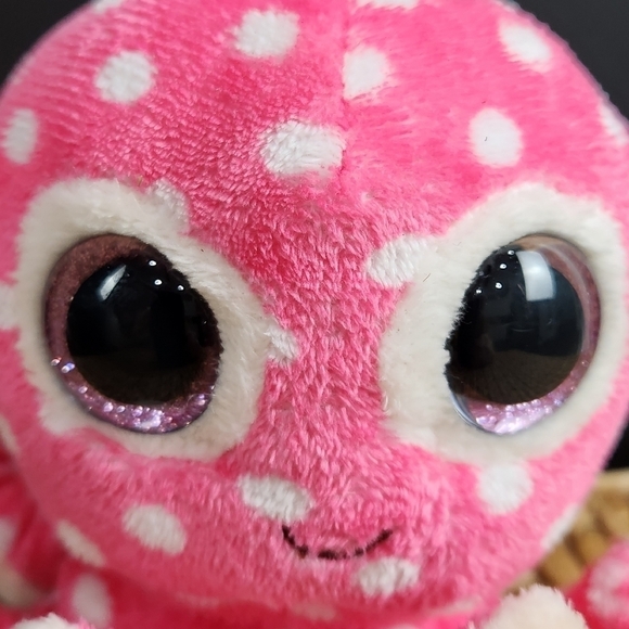 TY Beanie Boos OLLIE the Octopus Pink 6” With Tags - Picture 2 of 5